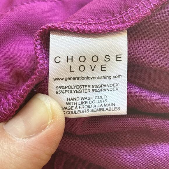 NWT Generation Love Jogger & Sweater Velour 2 Piece Set Womens Size Small [Flaw] - Picture 5 of 14